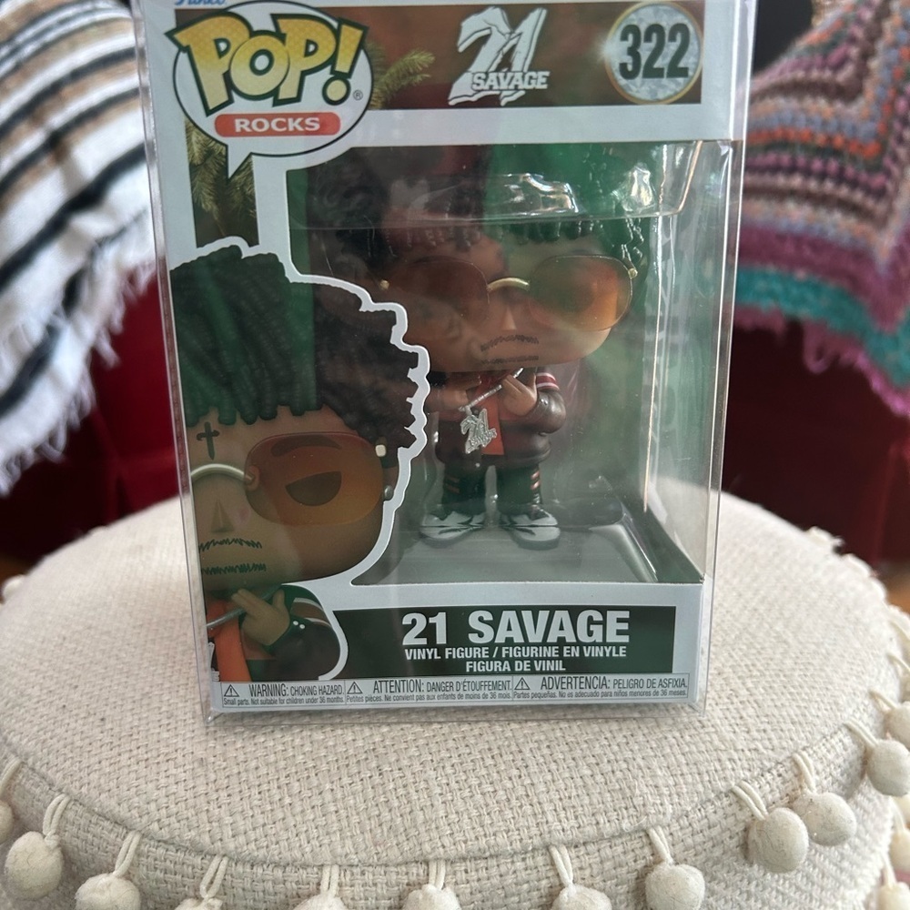 Funko POP! Rocks: 21 Savage #322